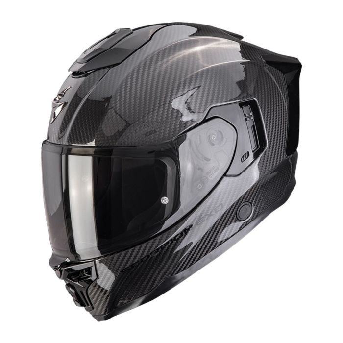 Casco Integrale Scorpion Exo-1500 Carbon Air Solid Nero