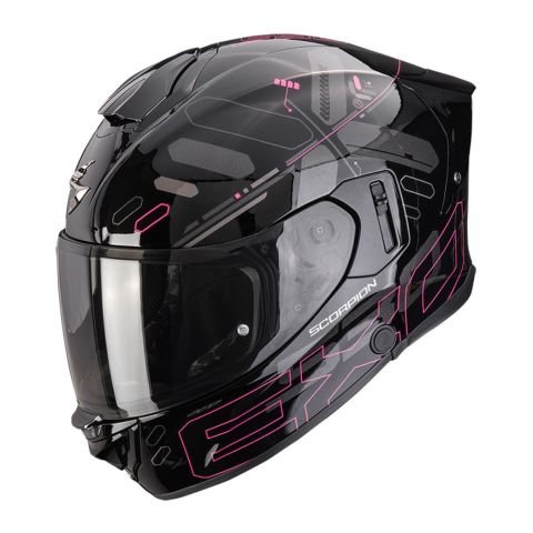 Casco Integrale Scorpion Exo-530 Air Fond Nero Rosa