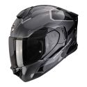 Casco Integrale Scorpion Exo-530 Air Clip Argento Nero