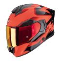 Casco Integrale Scorpion Exo-530 Air Clip Rosso Nero