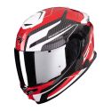 Casco Scorpion Exo-gt Sp Air Flex Rosso Bianco