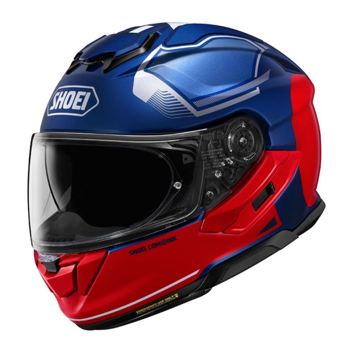 Casco Integrale ShoeiGt-air 3 Mike Rosso Blu