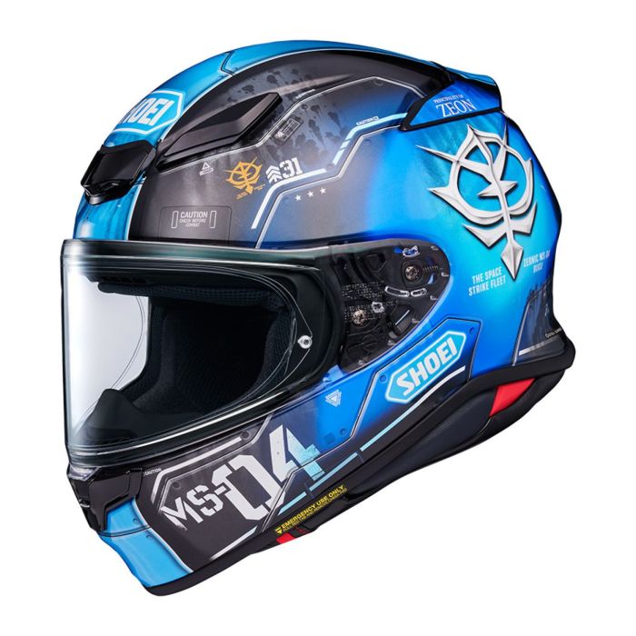 Casco Integrale ShoeiNxr2 Ramba Ral's Bugu TC2 Azzurro
