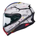 Casco Integrale ShoeiNxr2 Rx-78 Gundam TC10 Bianco Blu Rosso