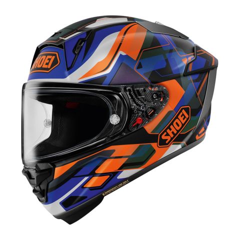 Casco Integrale Shoei  X-spr Pro Valion TC8 Blu Arancio