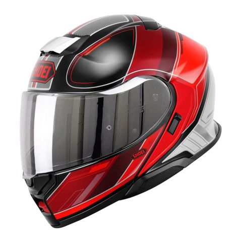 Casco Modulare ShoeiNeotec 3 Sharpen TC1 Rosso Nero