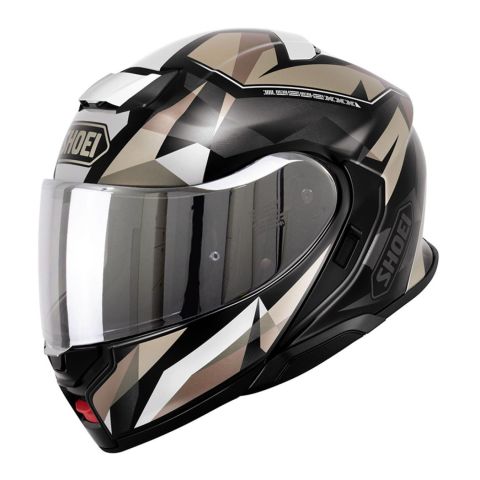 Casco Shoei Neotec 3 Fragments TC10 Nero Marrone