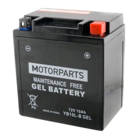 Batteria Motorparts Yb10l-b Al Gel Senza Manutenzione - Pronta All´uso