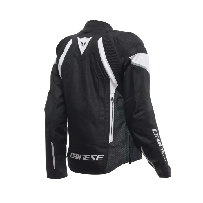 Giacca Moto In Tessuto Donna Dainese Avro 5 Tex Black/white/black