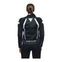 Giacca Moto In Tessuto Donna Dainese Avro 5 Tex Black/white/black