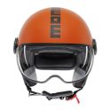 Casco Momo Fgtr Classic E2206 Mono Matt Orange Black