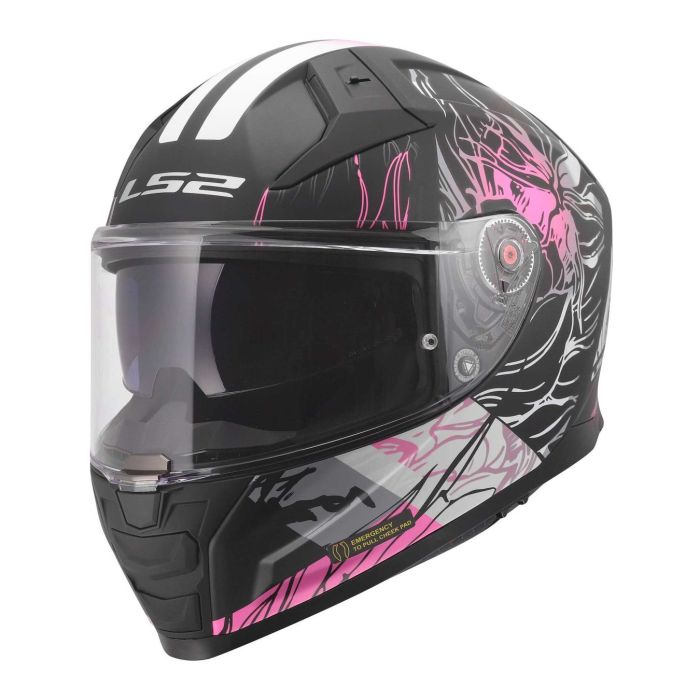 Casco Integrale Ls2 Ff811 Vector II Darflo 06 Black Pink