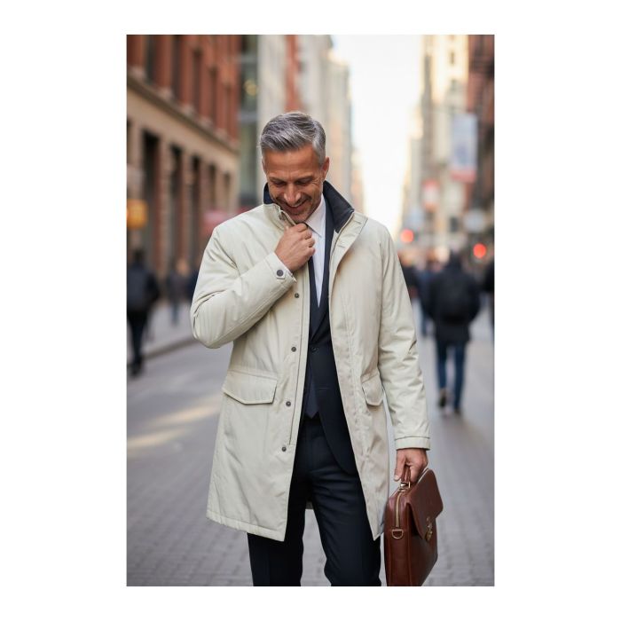 7/8 Ixs Laminated City Jacket Protections and Raincoat Beige