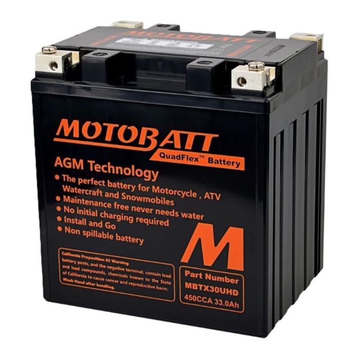 Batteria Potenziata Agm Motobatt 32 Ah Mbtx30uhd