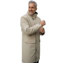 7/8 Ixs Laminierte City-Jacke und Regenmantel beige
