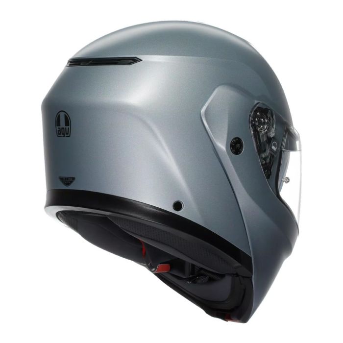 Casco Agv Streetmodular E06 Matt Silver