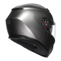 Casco Integrale Agv K3 E06 Matt Luna Grey
