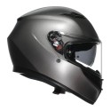 Casco Integrale Agv K3 E06 Matt Luna Grey