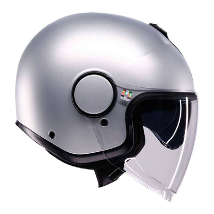 Casco Agv Eteres E2206 Mono Matt Luce Grey