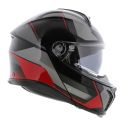 Casco Agv Tourmodular E2206 Multi Perception Black/red