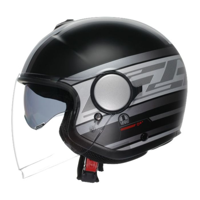 Casco Agv Eteres E2206 Mondello Matt Black/grey