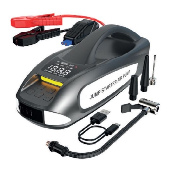 Avviatore Con Compressore Aria Bc K6000 Per Auto Moto E Nautica