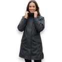 Chaqueta de mujer con protecciones Ixs Cardiff negro