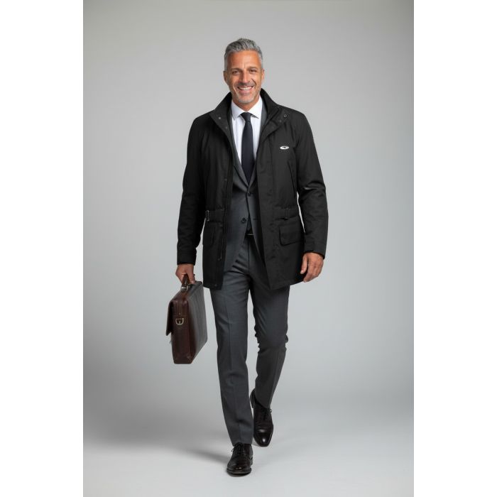 Giacca In Cordura Axo Anyway Evo Bellissima Nero