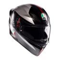 Casco Integrale Agv K1 S E2206 Graphic Lap Matt Black/grey/