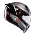 Casco Integrale Agv K1 S E2206 Graphic Lap Matt Black/grey/