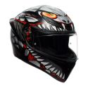 Casco Integrale Agv K1 S E2206 Graphic Lyzard Matt Black/gr