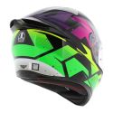 Casco Integrale Agv K1 S E2206 Graphic Punkpulse Black/purp