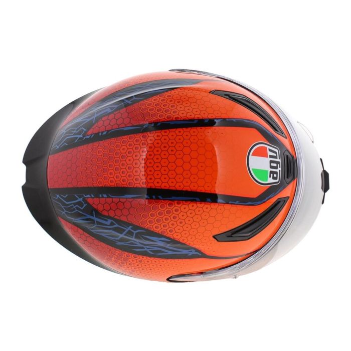 Casco Integrale Agv K1 S E2206 Graphic Speedarmor Black/ora