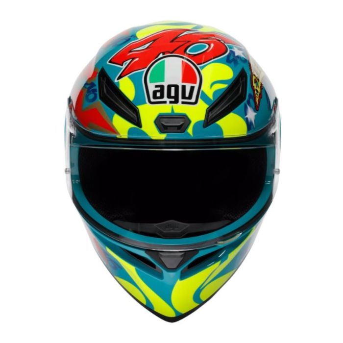 Casco Integrale Agv K1 S E2206 Replica Rossi Mugello 1999