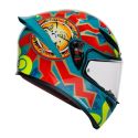 Casco Integrale Agv K1 S E2206 Replica Rossi Mugello 1999