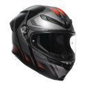 Casco Integrale Agv K6 S E2206 Mplk Graphic Karve Matt Black/gre