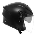 Casco Agv K5 Jet Evo E2206 Solid Matt Black