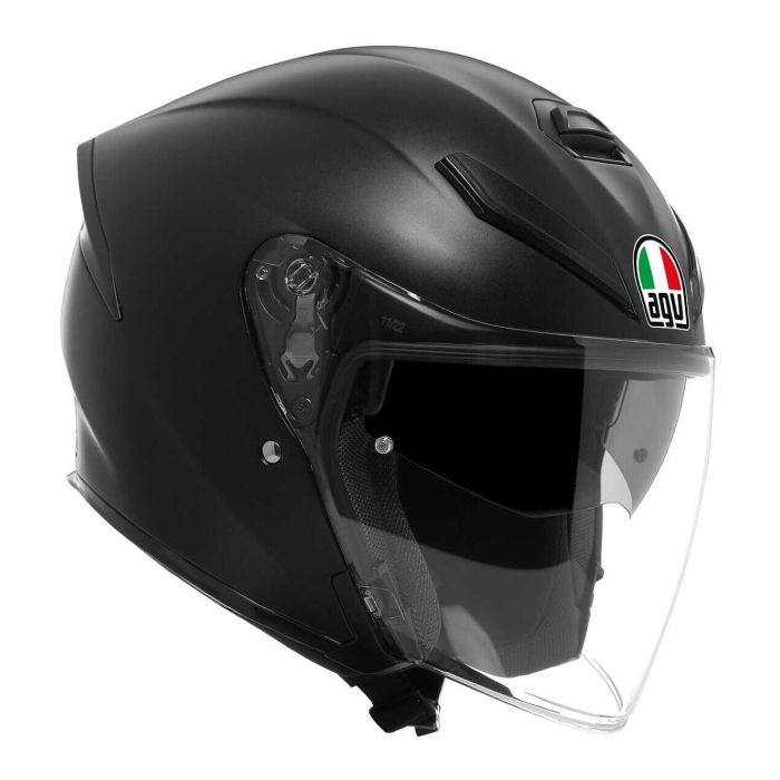 Casco Agv K5 Jet Evo E2206 Solid Matt Black
