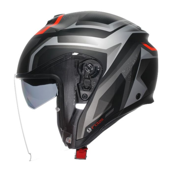 Casco Agv IridesE2206 Zurigo Matt Black/grey