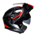 Casco Agv Streetmodular Ledro E2206 Mplk Black/red