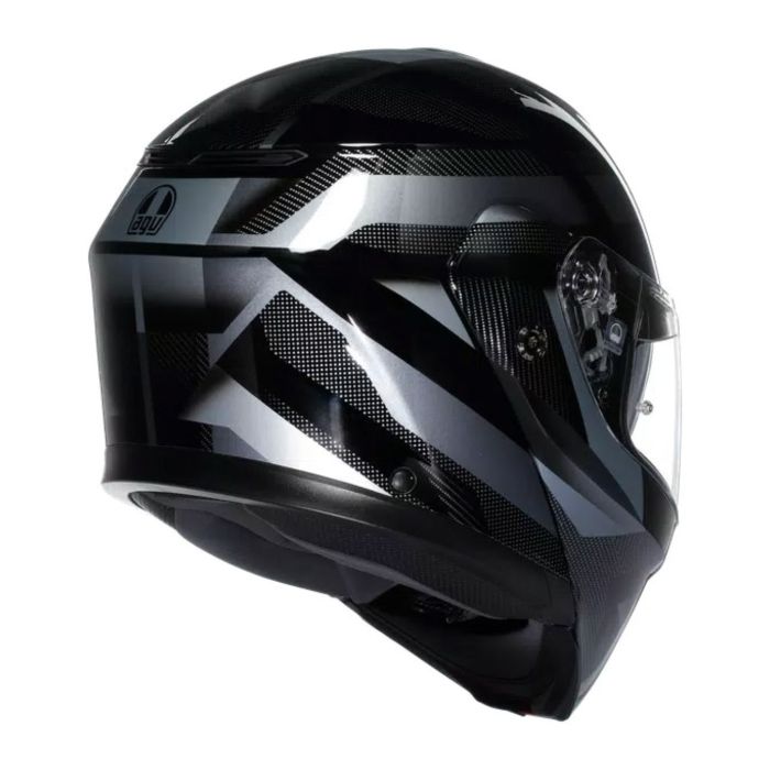 Casco Agv Streetmodular Ledro E2206 Mplk Matt Black/grey