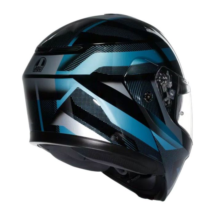 Casco Agv Streetmodular Ledro E2206 Mplk Matt Black/powder Bl