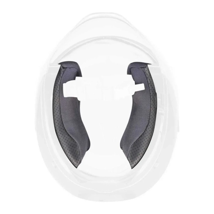 Agv Guanciali Irides 25mm (xxl) Black/grey