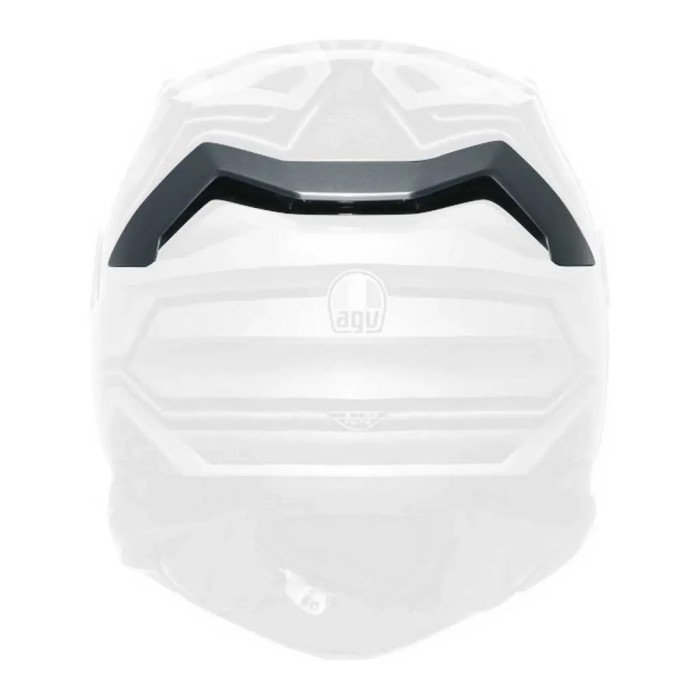 Agv Spoiler K7 Matt Prisma Silver