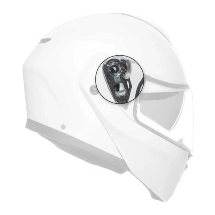 Agv Kit Visiera Mechanism Streetmodular Black/grey