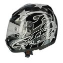 Casco Integrale Fm W10 Nero Fantasia