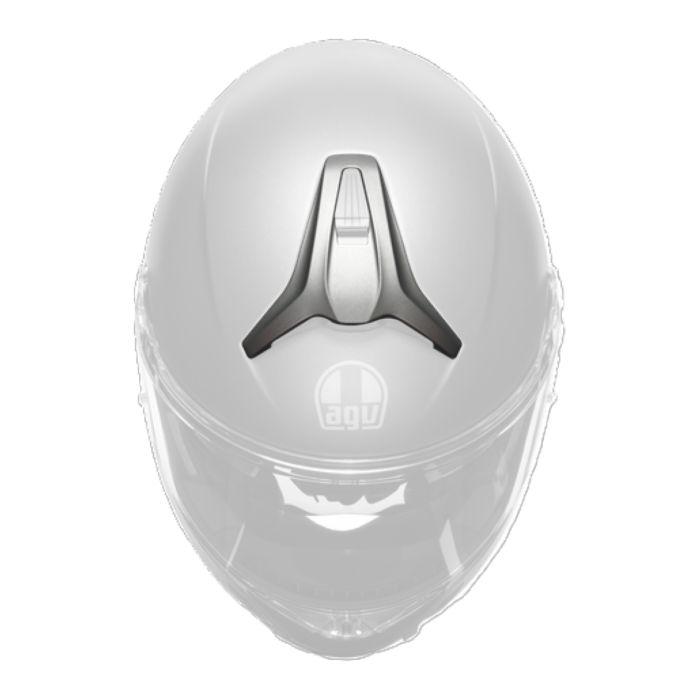 Agv Front Vent Cover Painted Tourmodular Matt Ardesia Grey