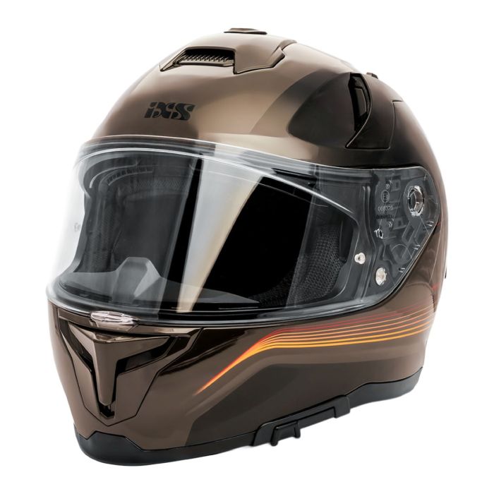 Casco Integrale Ixs Rapid 1.1 Nero-grigio Scuro