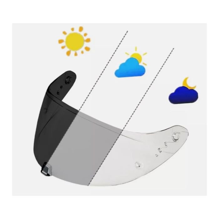 Visiera Scorpion Kdf16-2 Exo-r1 2d Fotocromatica