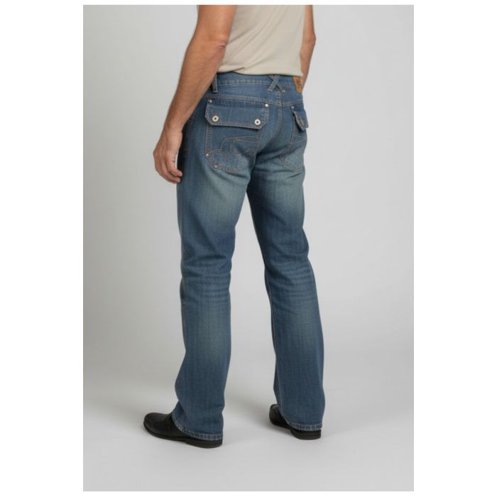 Jeans with Ixs Django 5 pockets blue protections